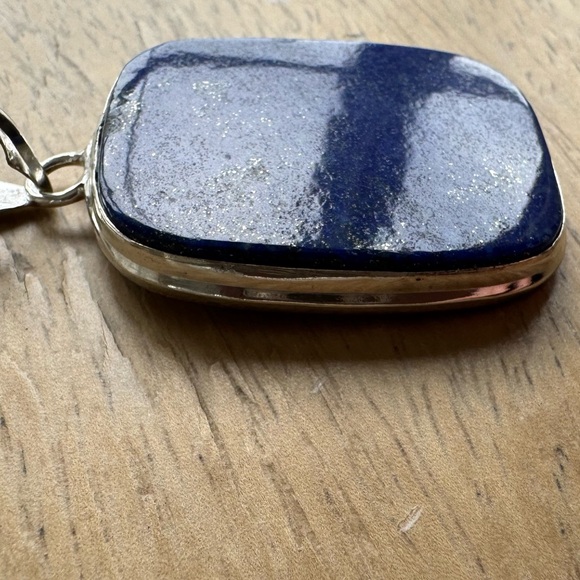 NWOT Sundance Snow on the Lake Pendant, Lapis Lazuli, Sterling Silver - Picture 6 of 7